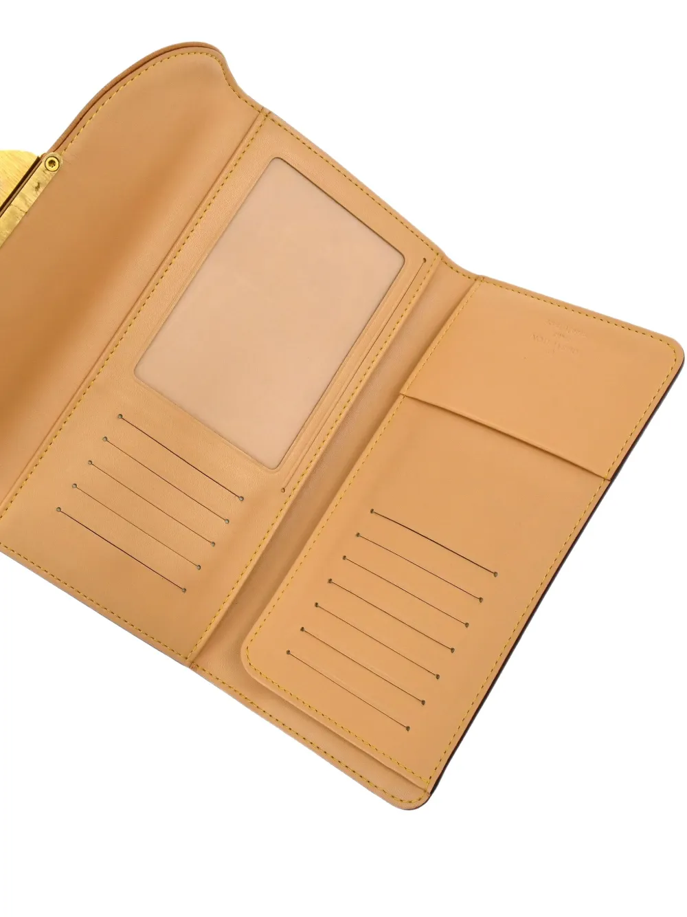 Pre-owned Louis Vuitton 2008 Eugenie Wallet In White