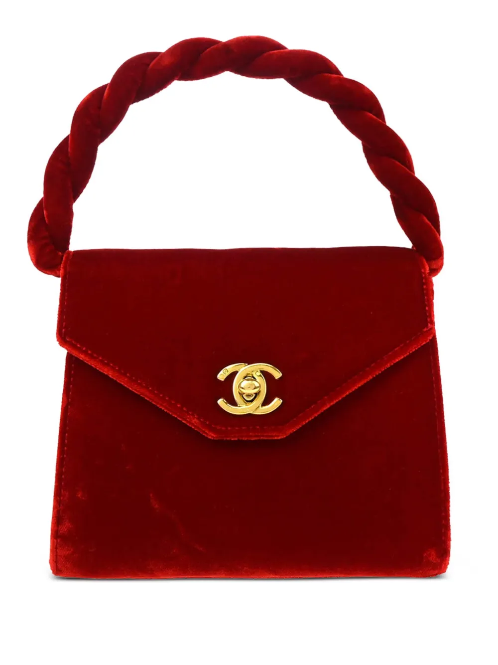 CHANEL Pre-Owned 1997 CC Turn-lock handbag | Red | Image 1