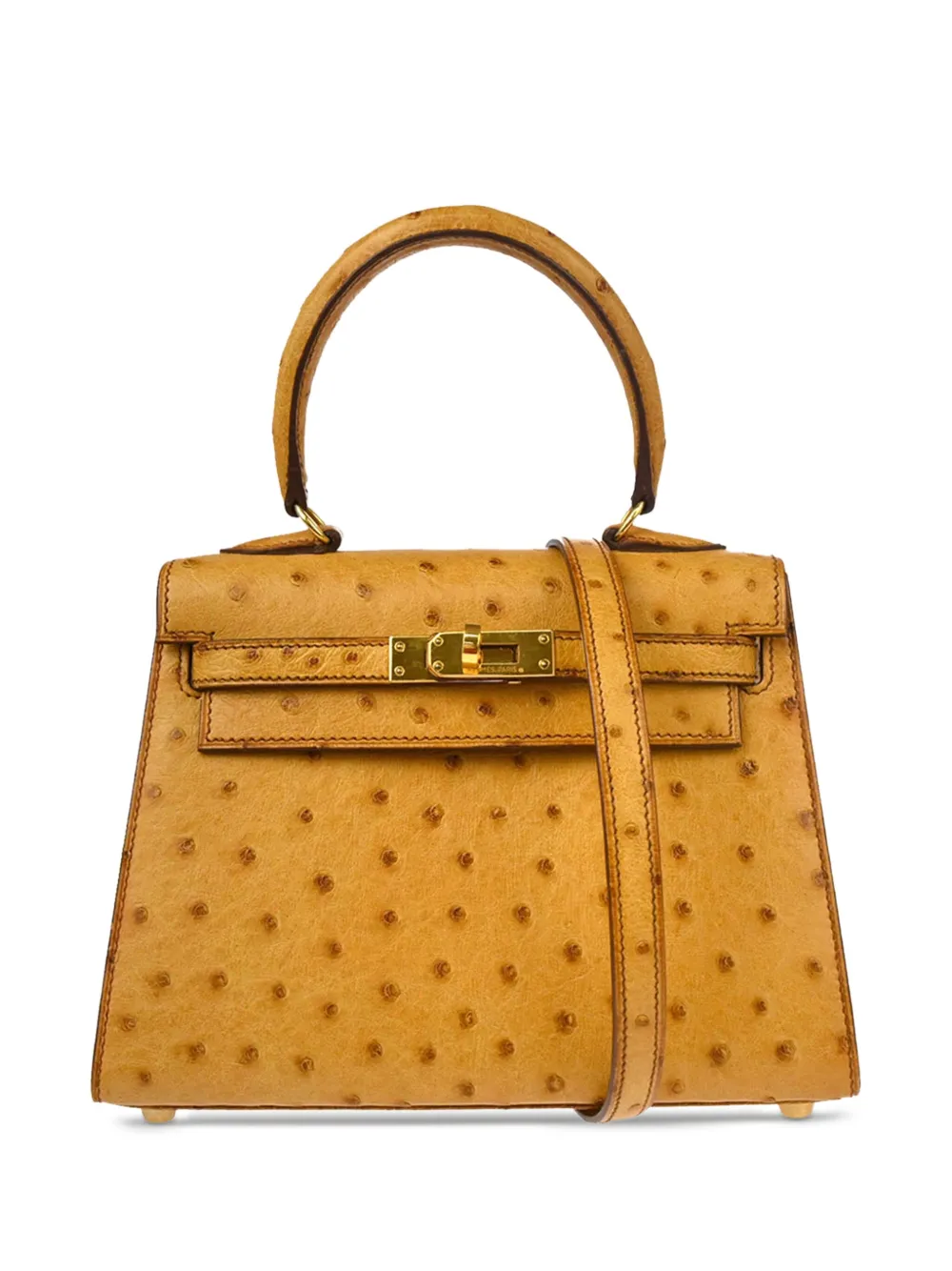 Hermès Pre-Owned 1993 ケリー 20 ハンドバッグ ミニ - ブラウン Hermès Pre-Owned 1993 ケリー 20 ハンドバッグ ミニ - ブラウン