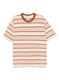 Champion Chimayo-jacquard T-shirt - Brown