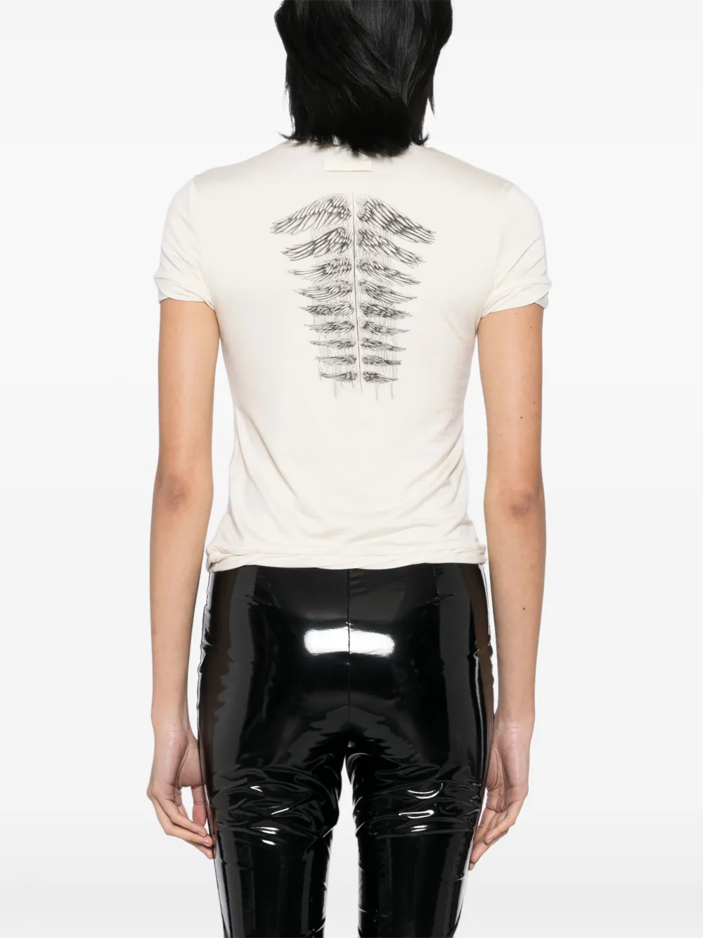 Jean Paul Gaultier Tattoo T-shirt Beige