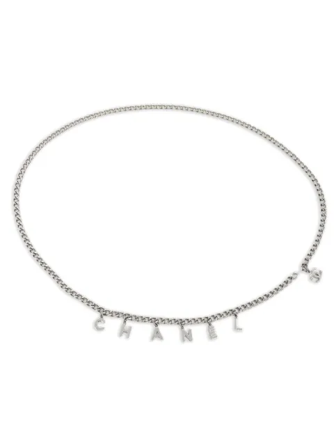 CHANEL Pre-Owned 2010 chain-link belt