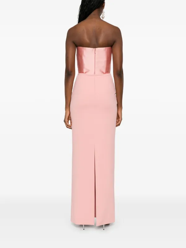 SOLACE LONDON ワンピース ドレス Afra long dress824340 The Afra Maxi Dress in Red – Solace London