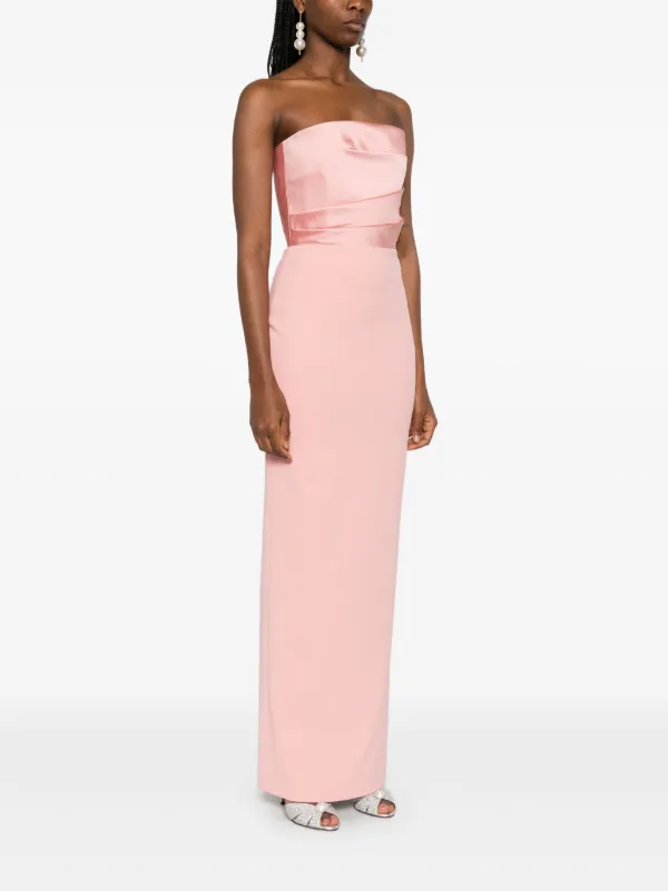 Solace London The Afra Maxi Dress | Pink | FARFETCH