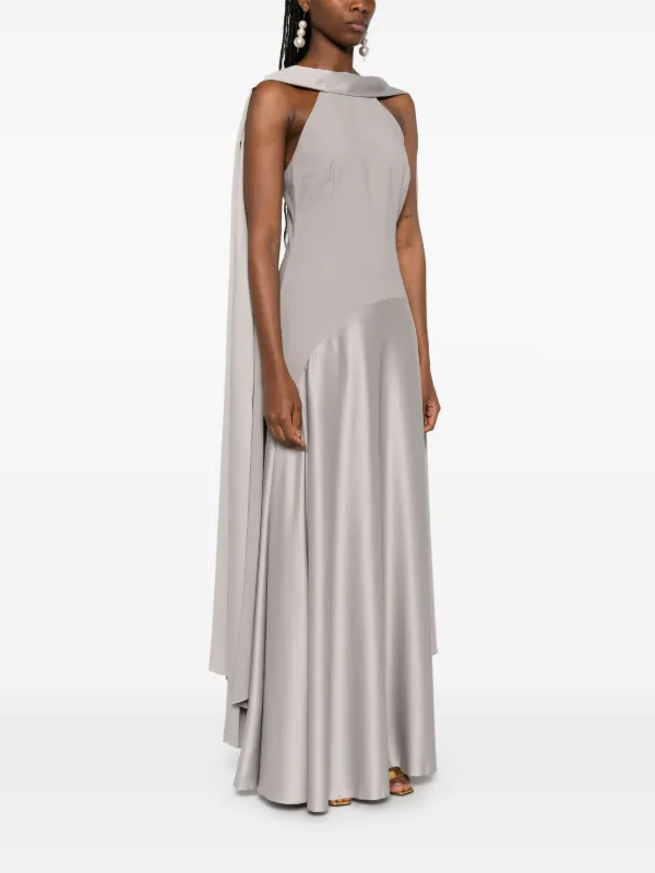 army green maxi dress Victoria Brocade Maxi Dress main image 0