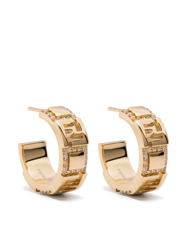 FENDI Forever Fendi Earrings Gold FARFETCH HK