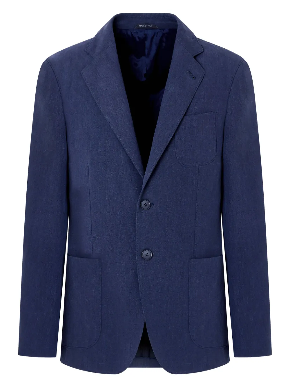 Giorgio Armani linen blazer | Blue | Image 1