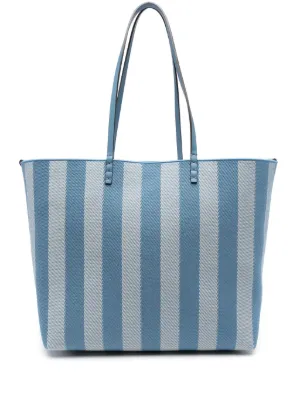 FENDI ストライプ トートバッグ | ニュートラル | FARFETCH JP