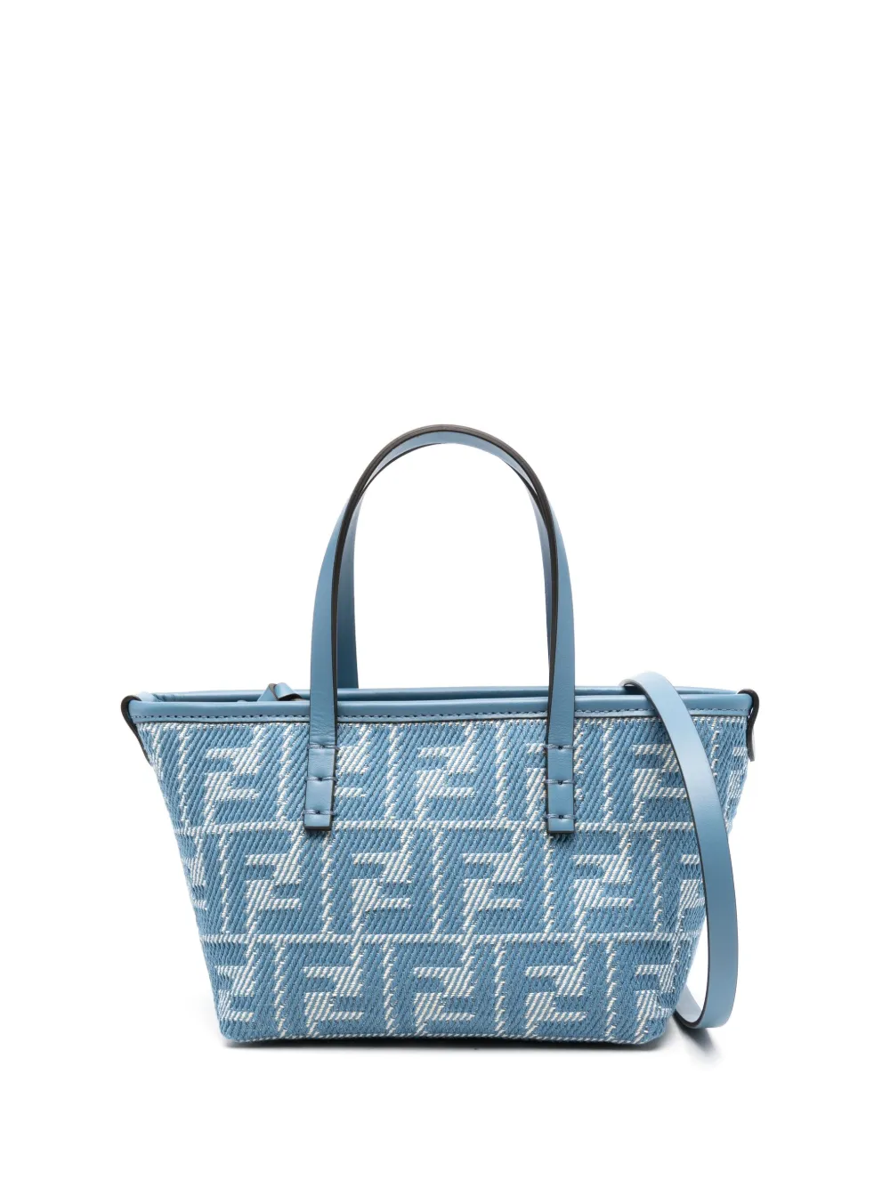 FENDI Roll kleine shopper Blauw