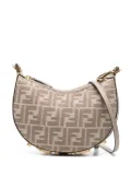 FENDI Fendigraphy cross body bag - Brown