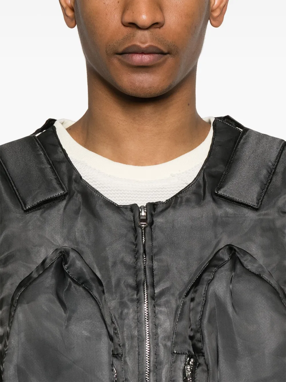 Who Decides War Bullet Point bodywarmer Grijs