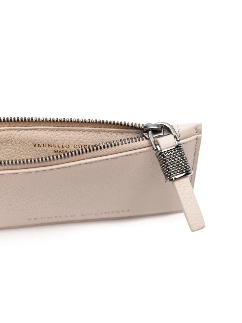BRUNELLO CUCINELLI LEATHER WALLET