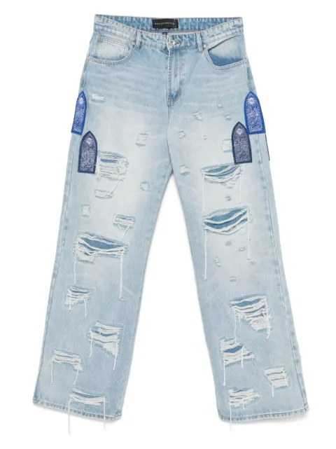 Who Decides War jeans Side Patch Relaxation