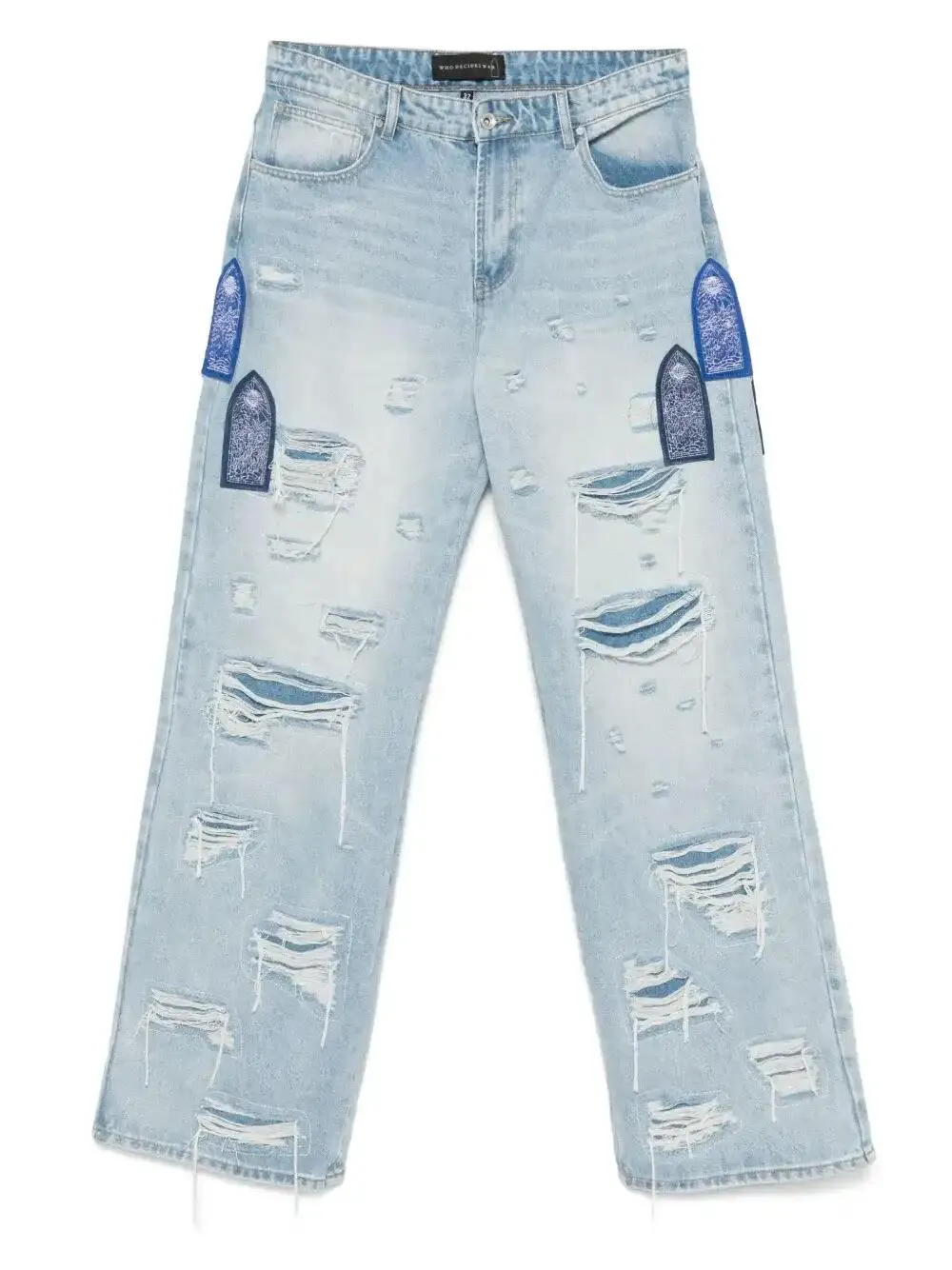 Side Patch Relaxation jeans