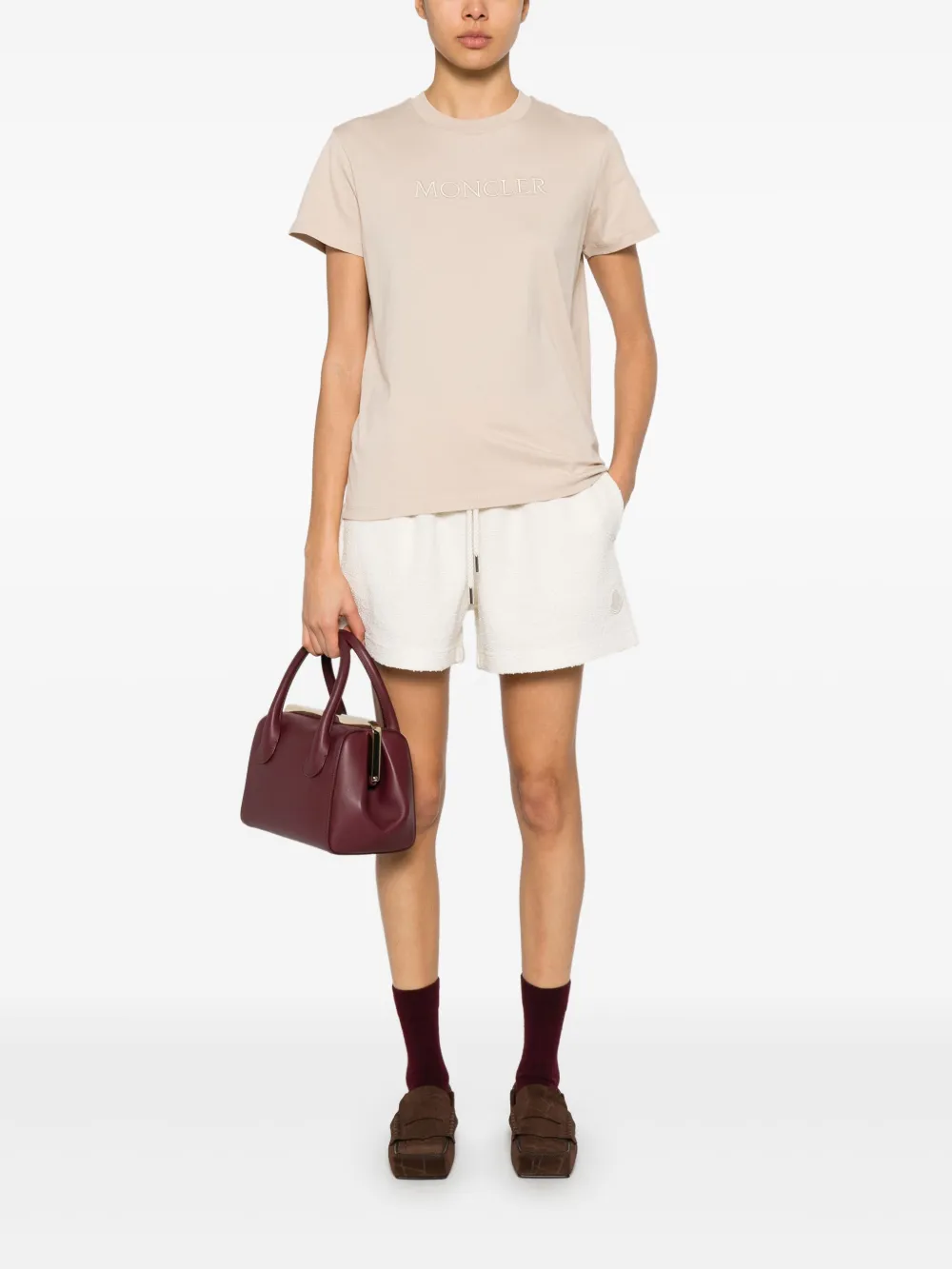 Moncler logo-patch shorts | Short Shorts | Image 2