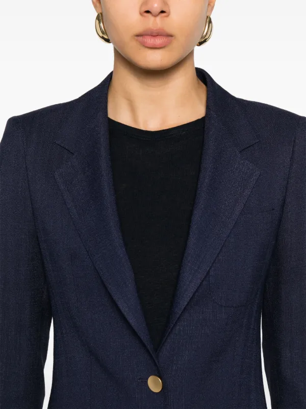 アウターその他 TAGLIATORE Woman Blazer Blue JPARIGI12L340159 EB849 Tagliatore single-breasted Blazer | Blue | FARFETCH
