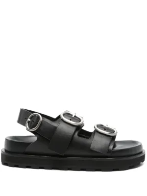 Givenchy ダブルストラップ サンダル | ブラック | FARFETCH JP
