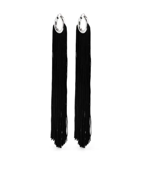 Jil Sander fringed earrings