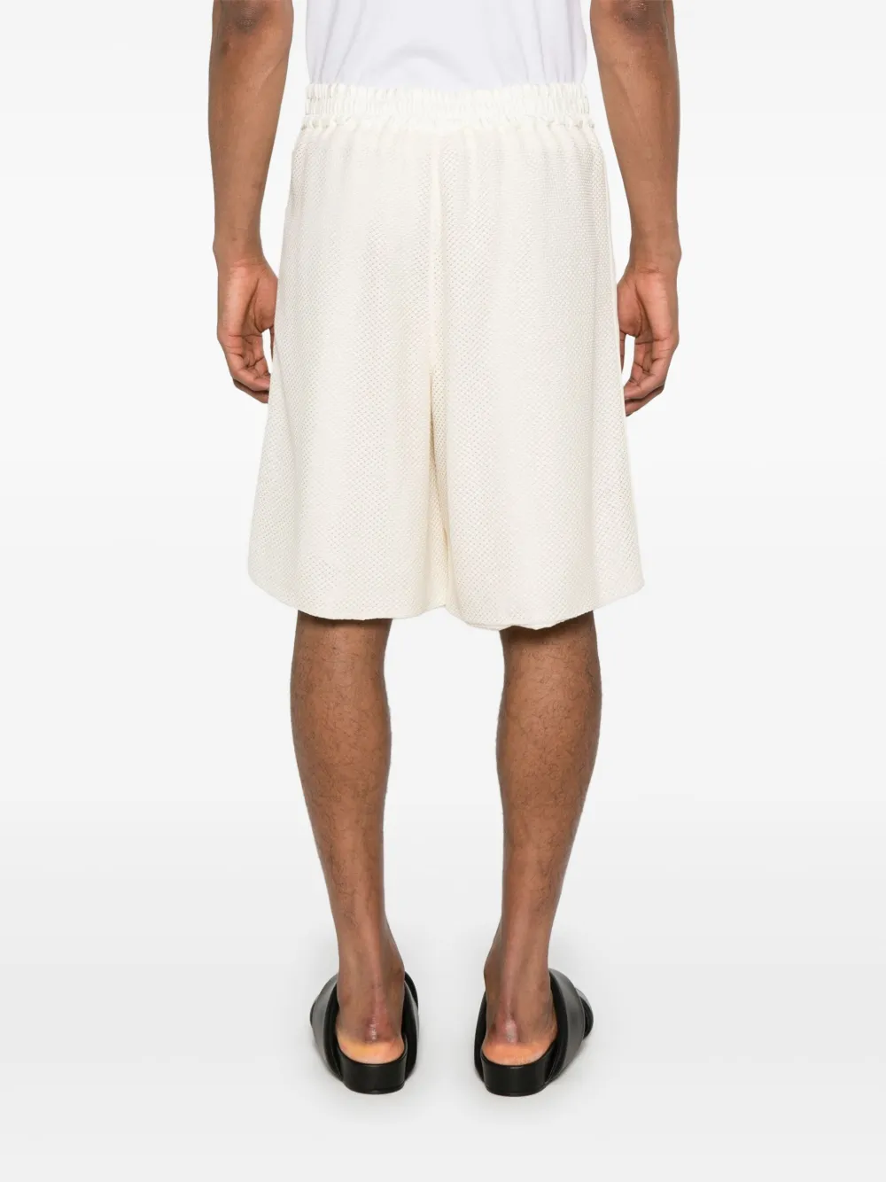 Jil Sander Gebreide shorts Beige