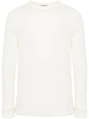 Jil Sander レイヤード ロングTシャツ | ホワイト | FARFETCH JP