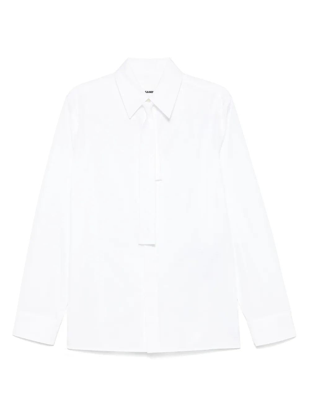 Jil Sander poplin shirt Wit