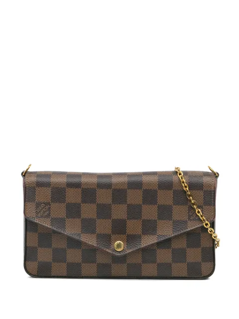 Louis Vuitton Pre-Owned 2019 Damier Ebene Pochette Felicie crossbody bag