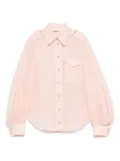 ZIMMERMANN Utility shirt - Pink