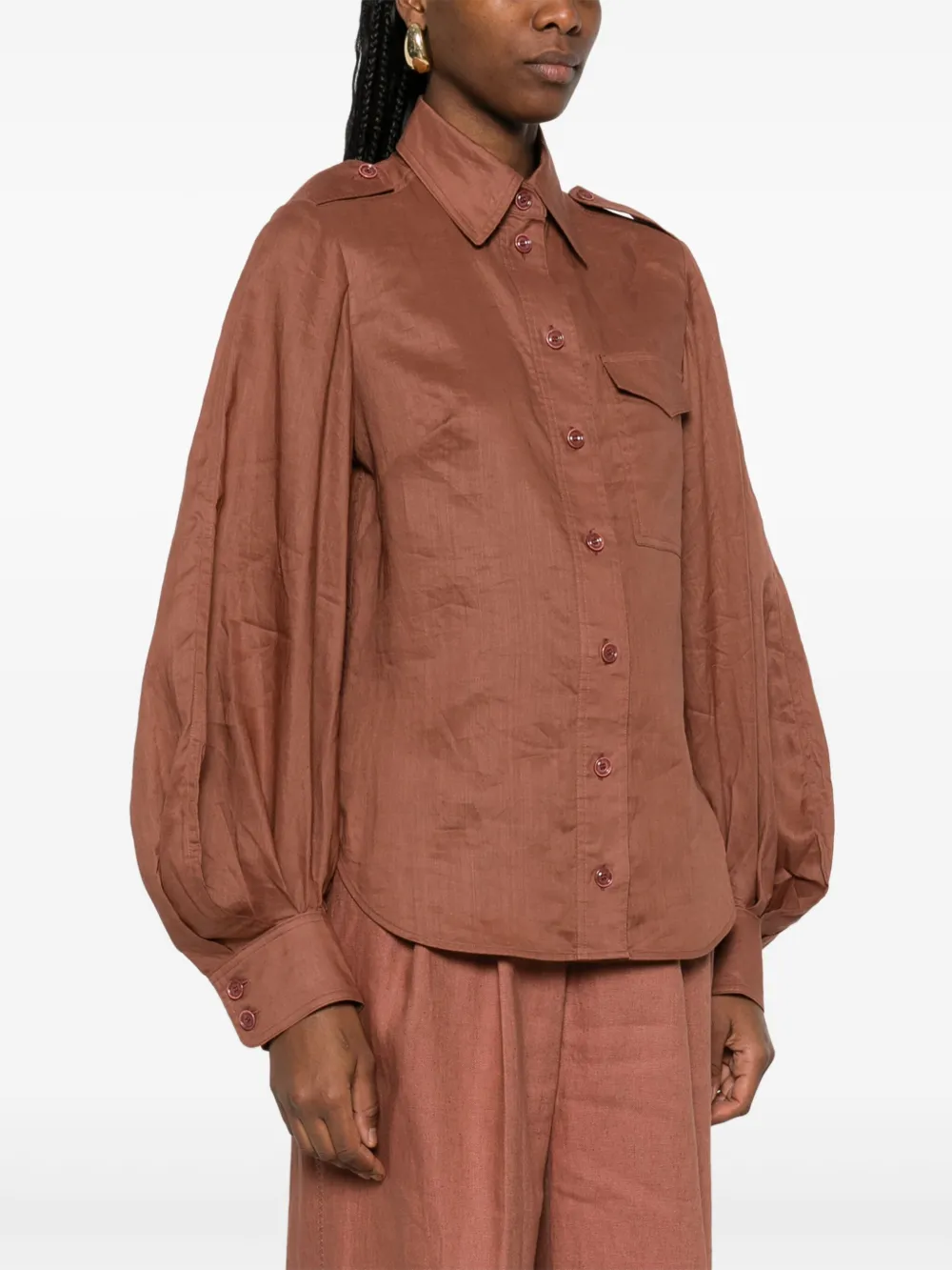 ZIMMERMANN Cargo blouse Bruin