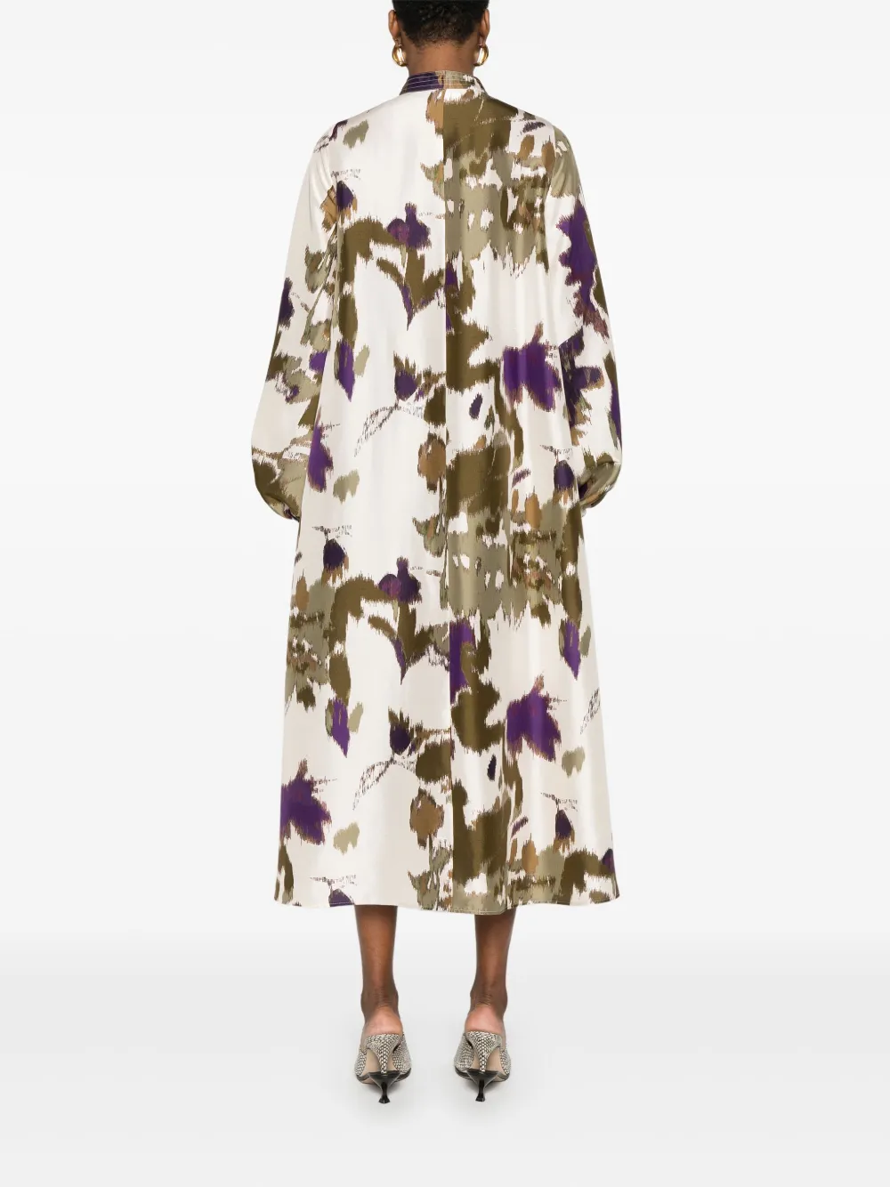 Max Mara Maesa midi-jurk Beige