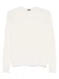 JOSEPH crew-neck top - Neutrals