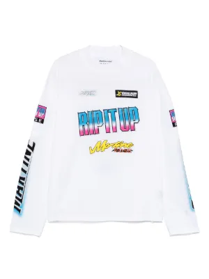 Supreme x SpongeBob x Castelli Racing long-sleeves T-shirt | White