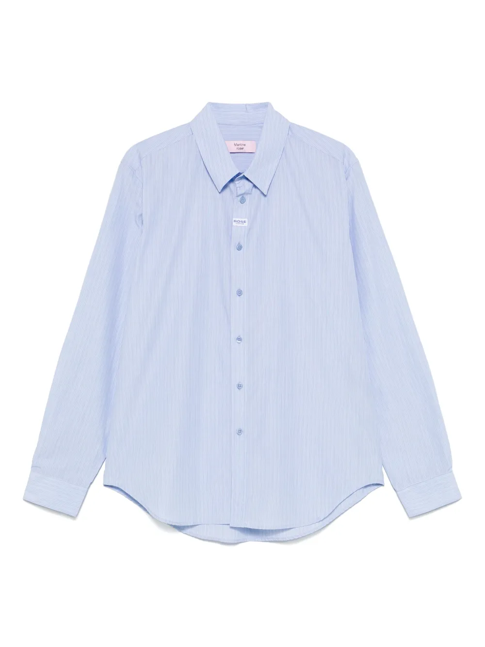 Martine Rose Katoenen poloshirt Blauw