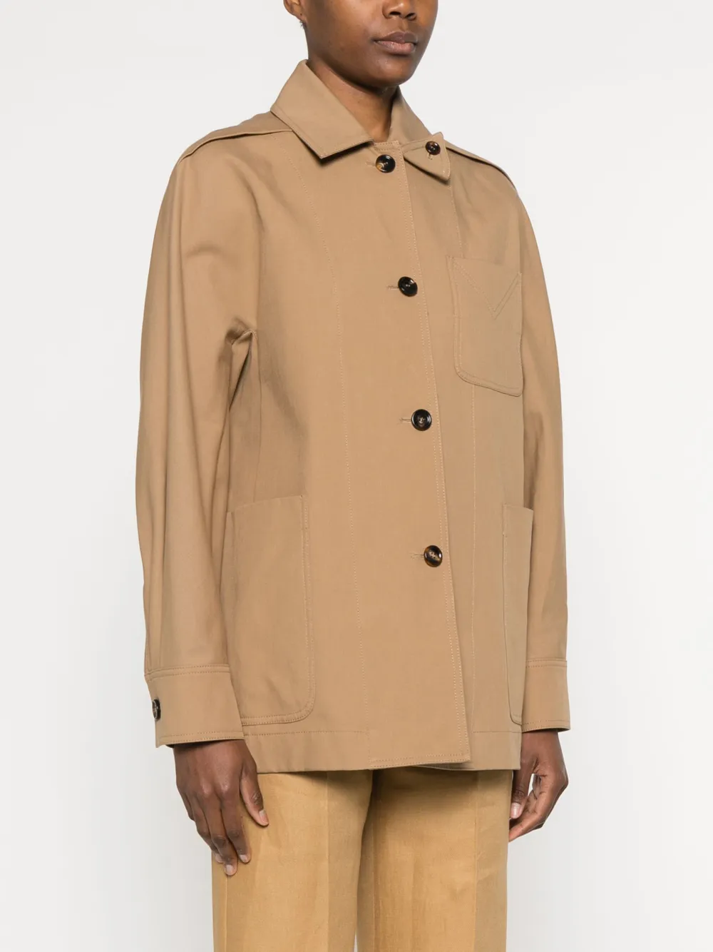 Max Mara Moneta shirtjack Bruin