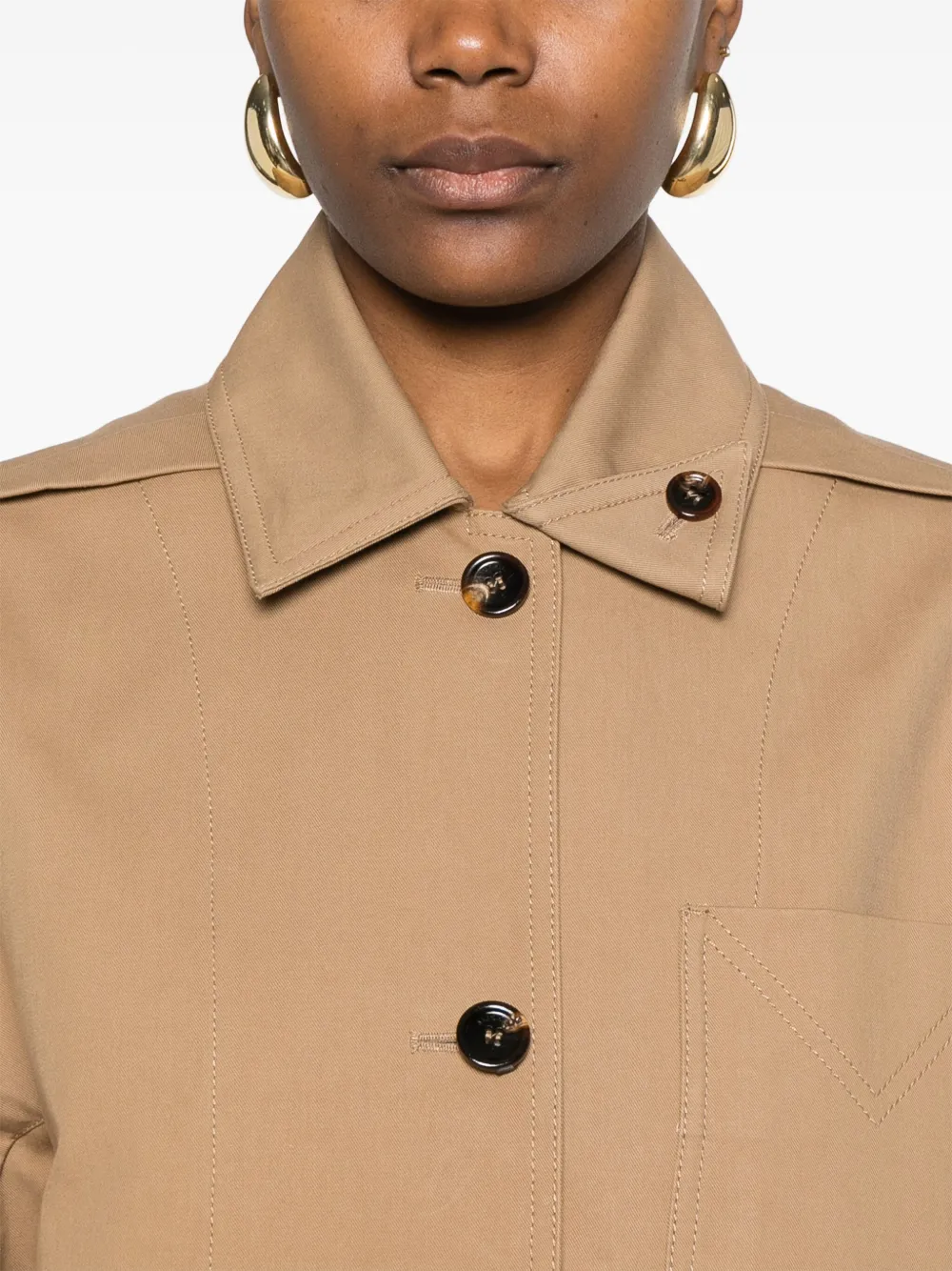 Max Mara Moneta shirtjack Bruin