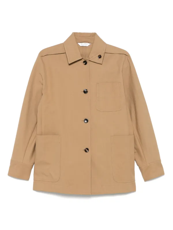 ジャケット Max Mara Moneta Saharan Jacket In Gabardine 29438731_58481617_600.jpg