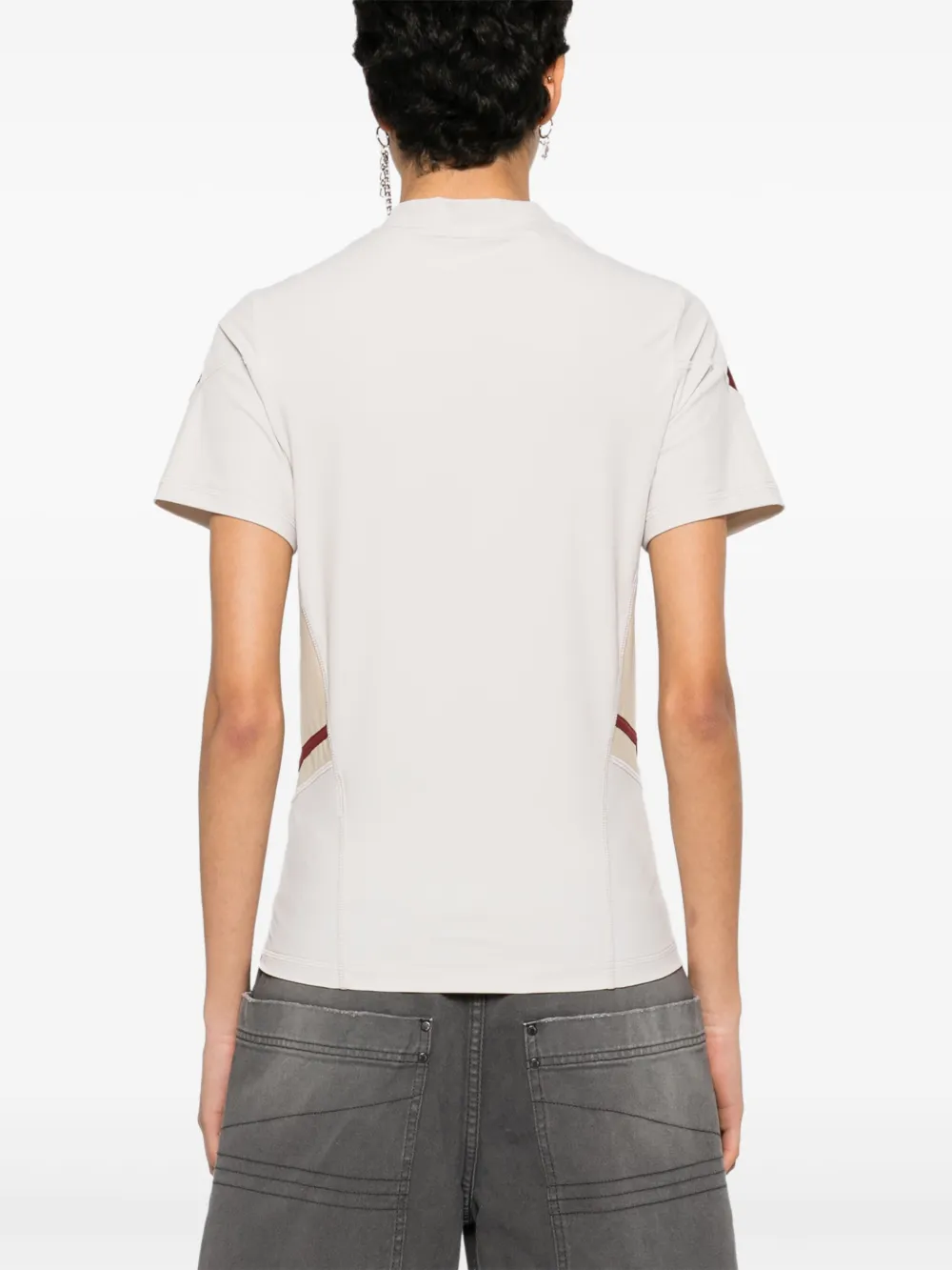MARTINE ROSE LACE-UP TOP 