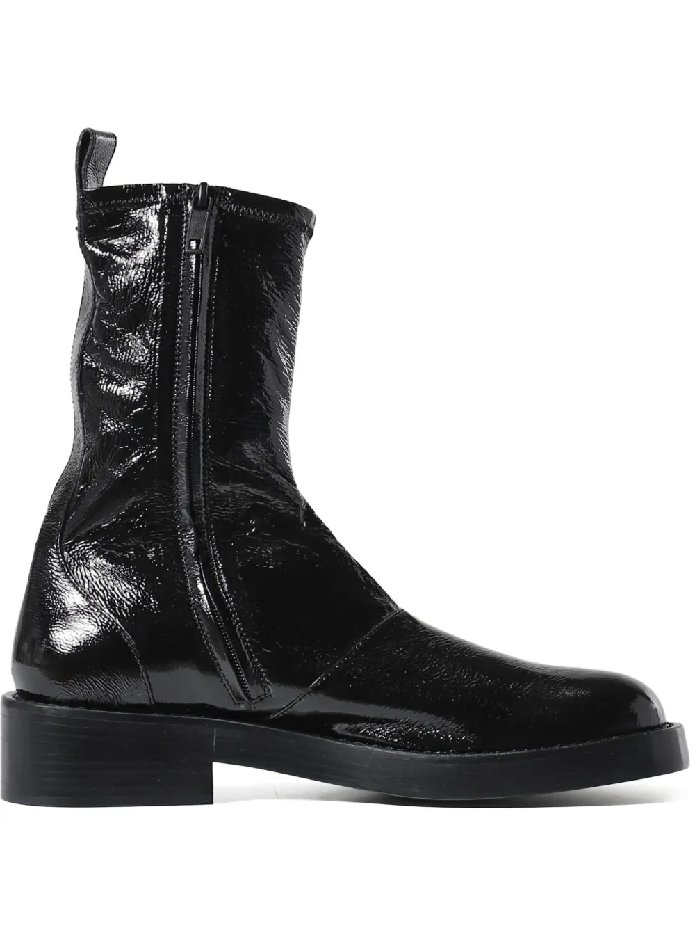 Courrèges botas con acabado de charol | negro | Image 1