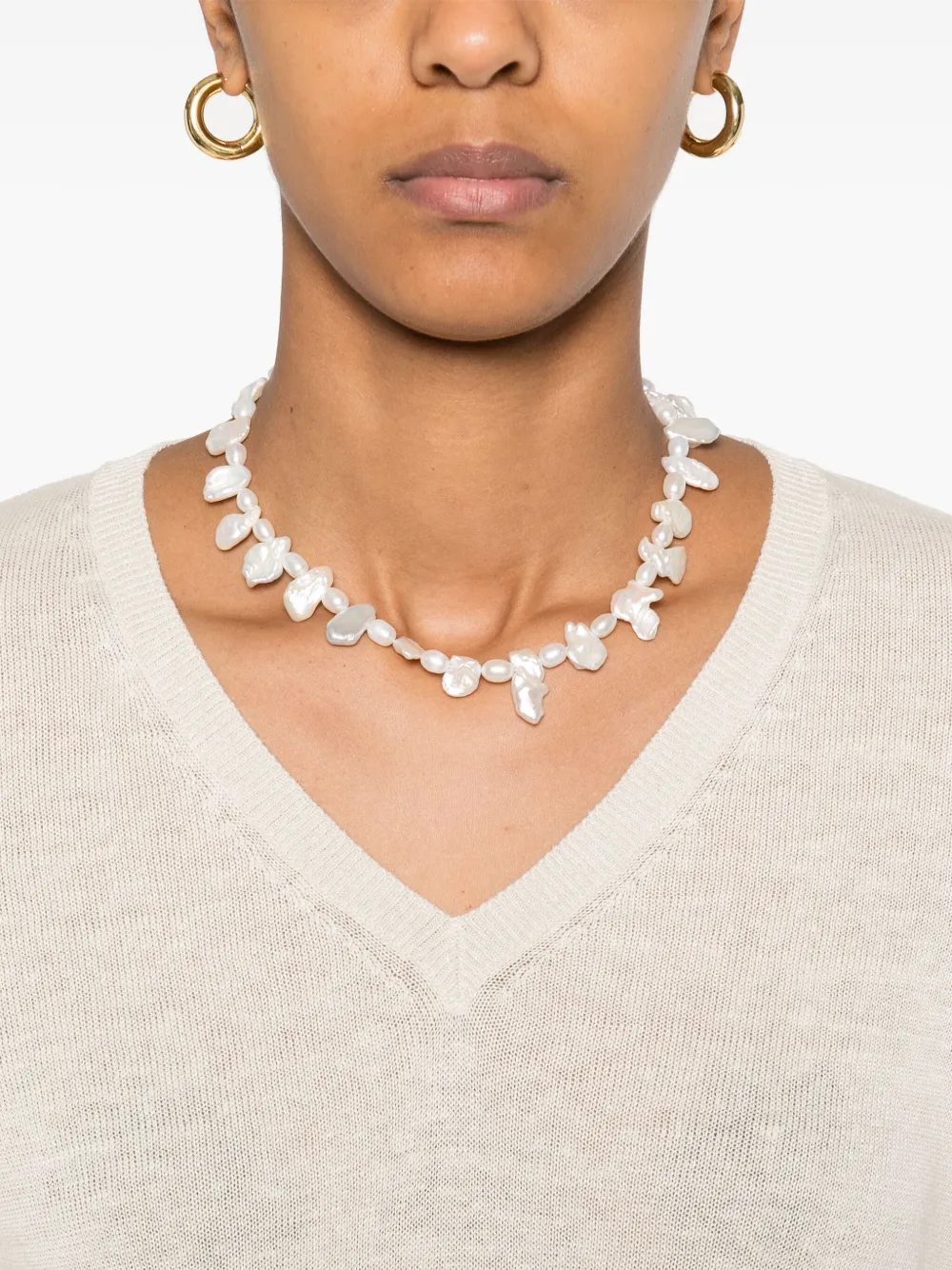 'S Max Mara Zaffiro top Beige