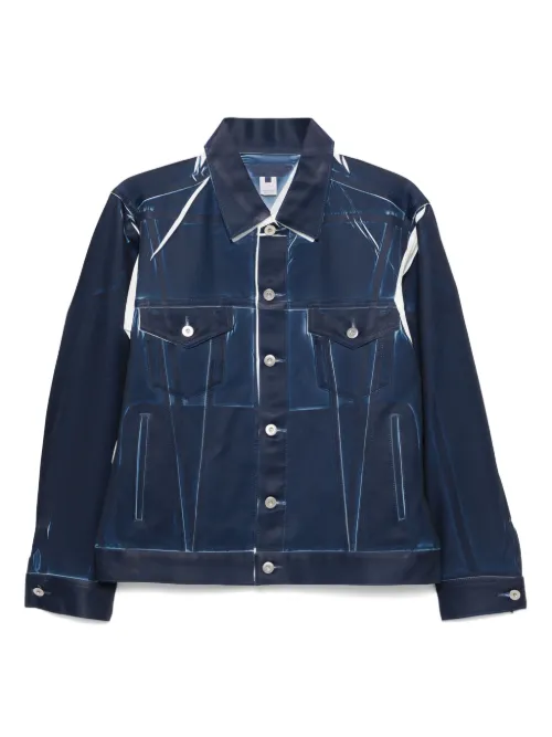 Veste à imprimé jean - Comme Des Garçons Shirt - Modalova