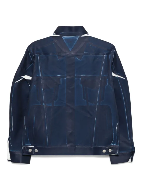COMME des GARÇONS ダークブルー デニムジャケット COMME des GARCONS HOMME（コム デ ギャルソン・オム）の