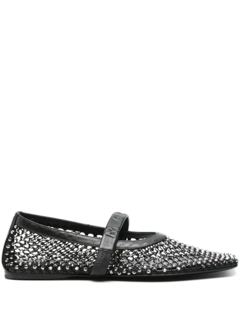 Marni flats con detalles de cristal