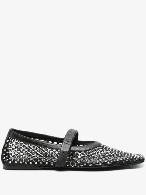 Marni crystal-embellished ballet flats