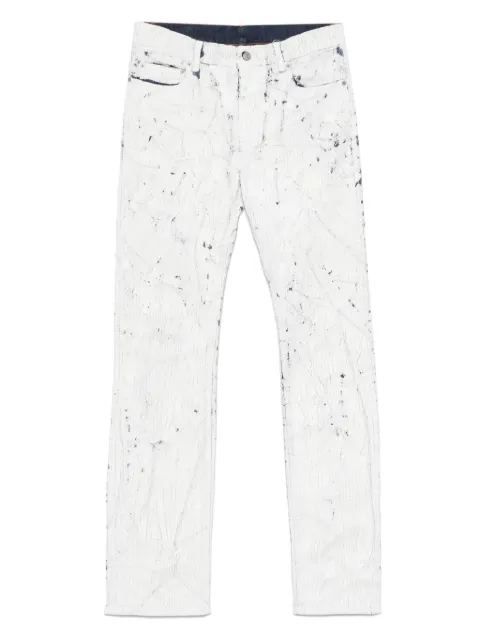 MM6 Maison Margiela cracked-effect jeans
