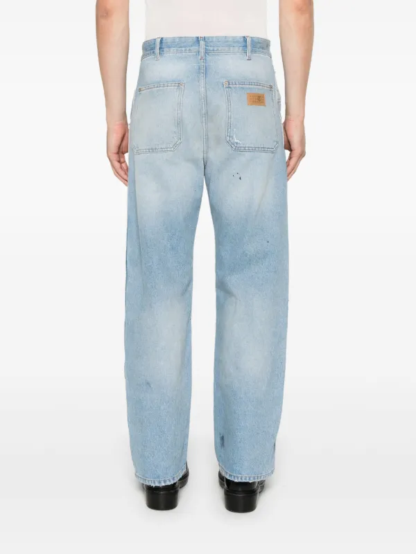 MM6 Maison Margiela Distressed Jeans | Blue | FARFETCH