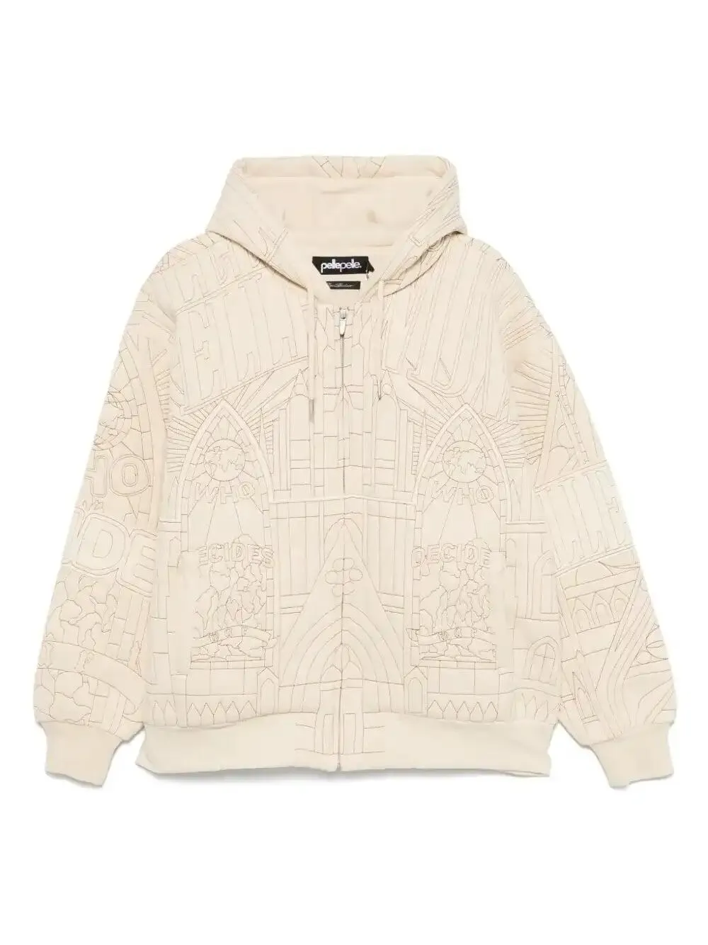 x Pelle Pelle Cathedral hoodie