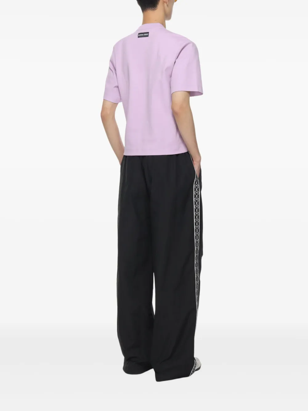 Marine Serre Sport T-shirt Roze