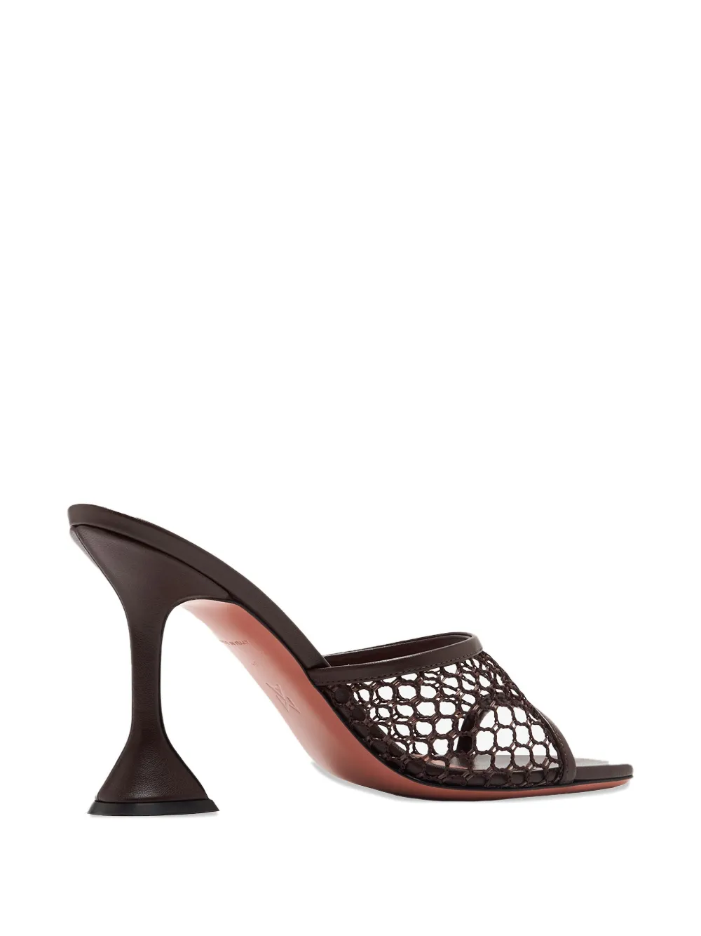 Amina Muaddi 95mm Lupita sandals Brown