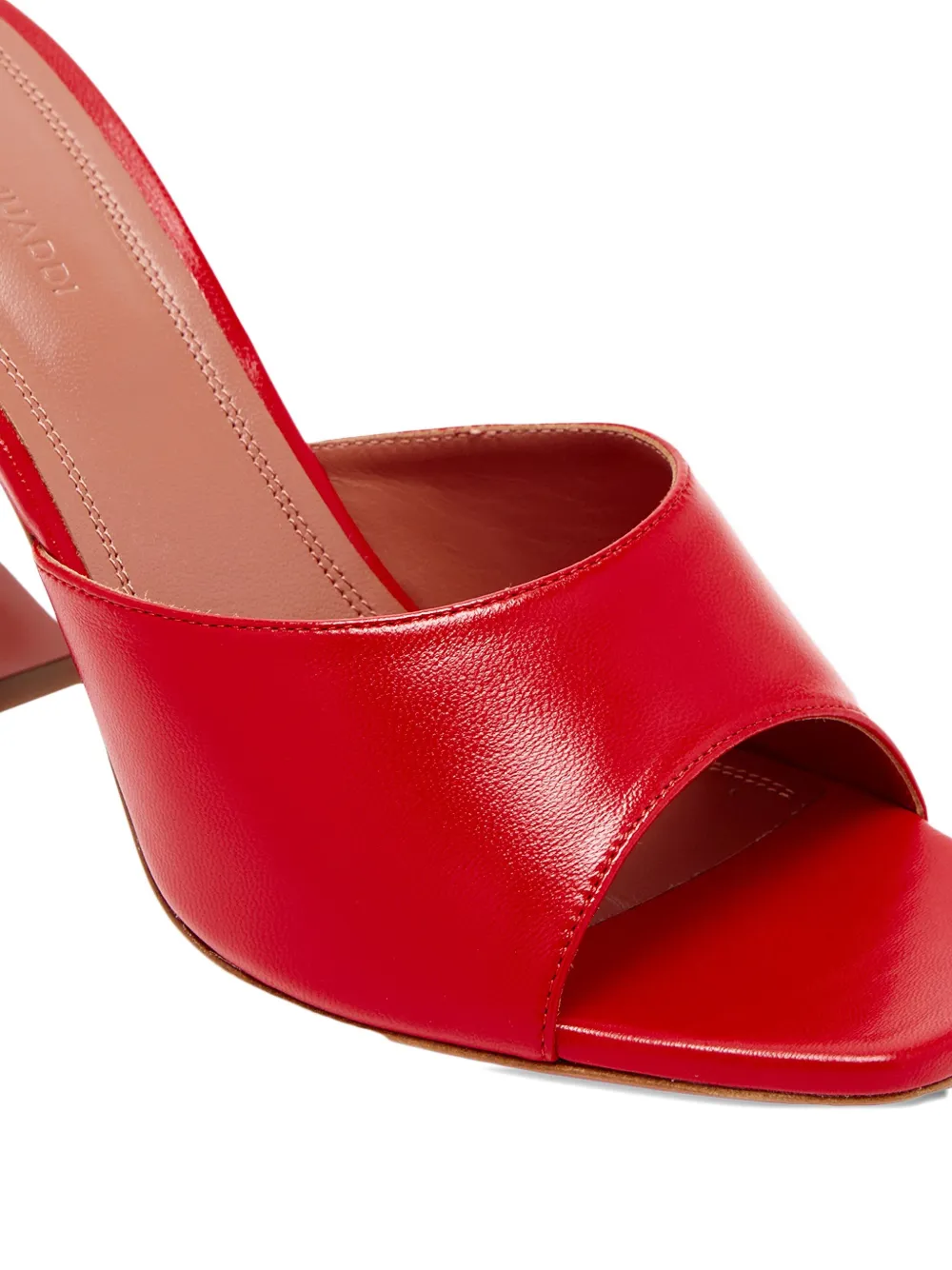 Amina Muaddi 95mm Lupita sandals Red