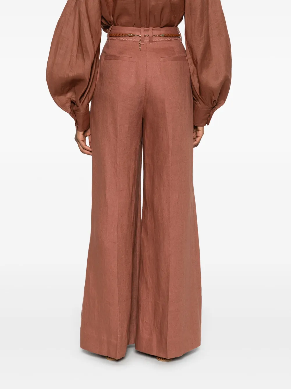 ZIMMERMANN Illuminate broek Bruin