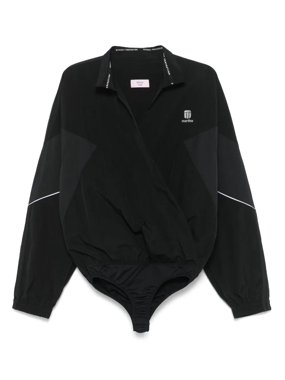 Martine Rose Wrap Sports body Zwart